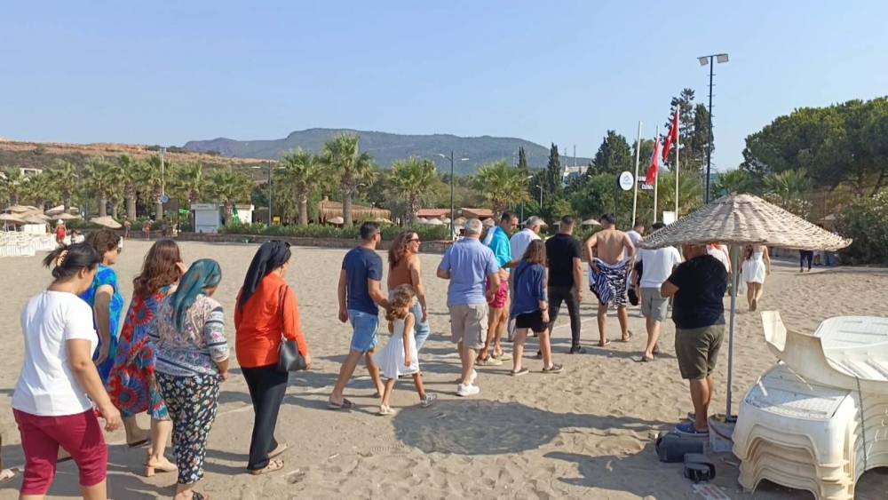 Damat denize atıldı! Kötülükler geride kaldı