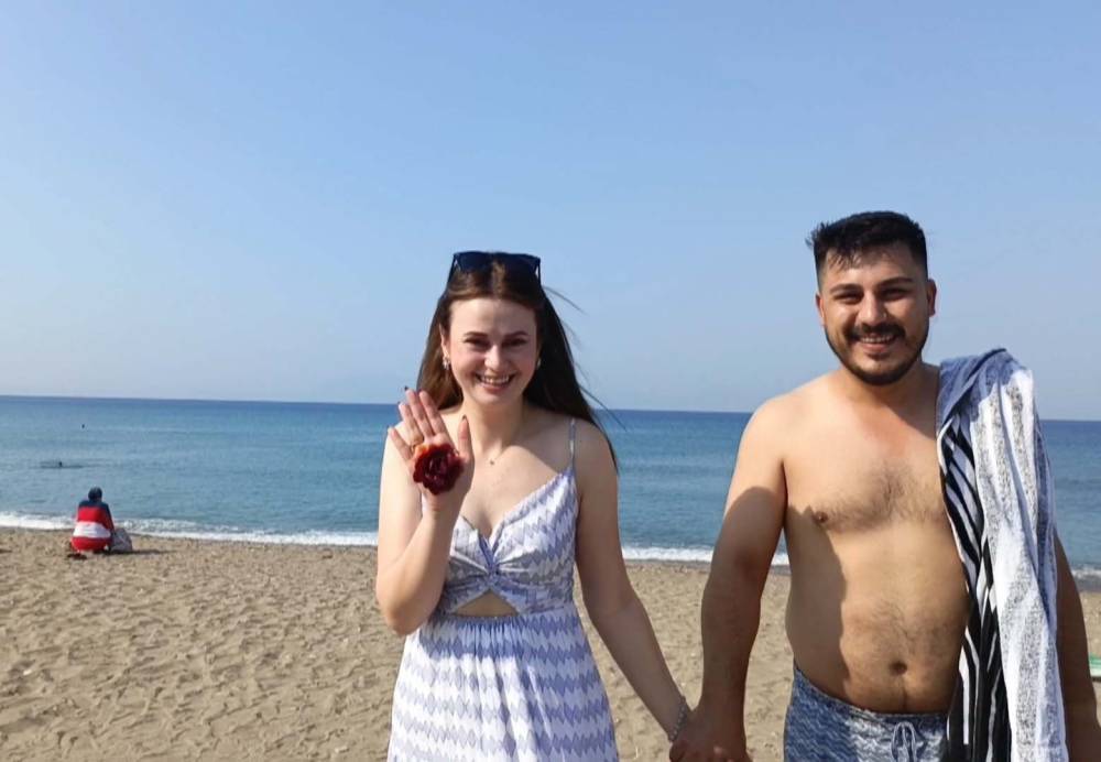 Damat denize atıldı! Kötülükler geride kaldı