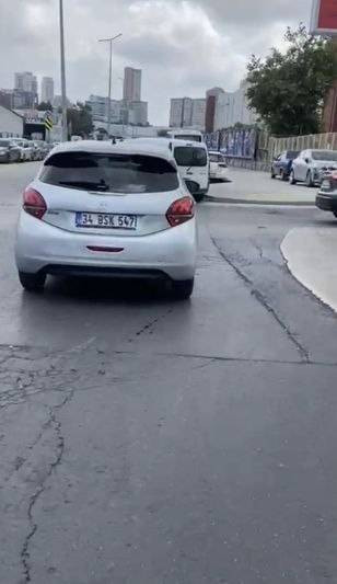 Motokuryenin kilometrelerce takibi! Kadın sürücü tutanak tutmadı yine kaçtı