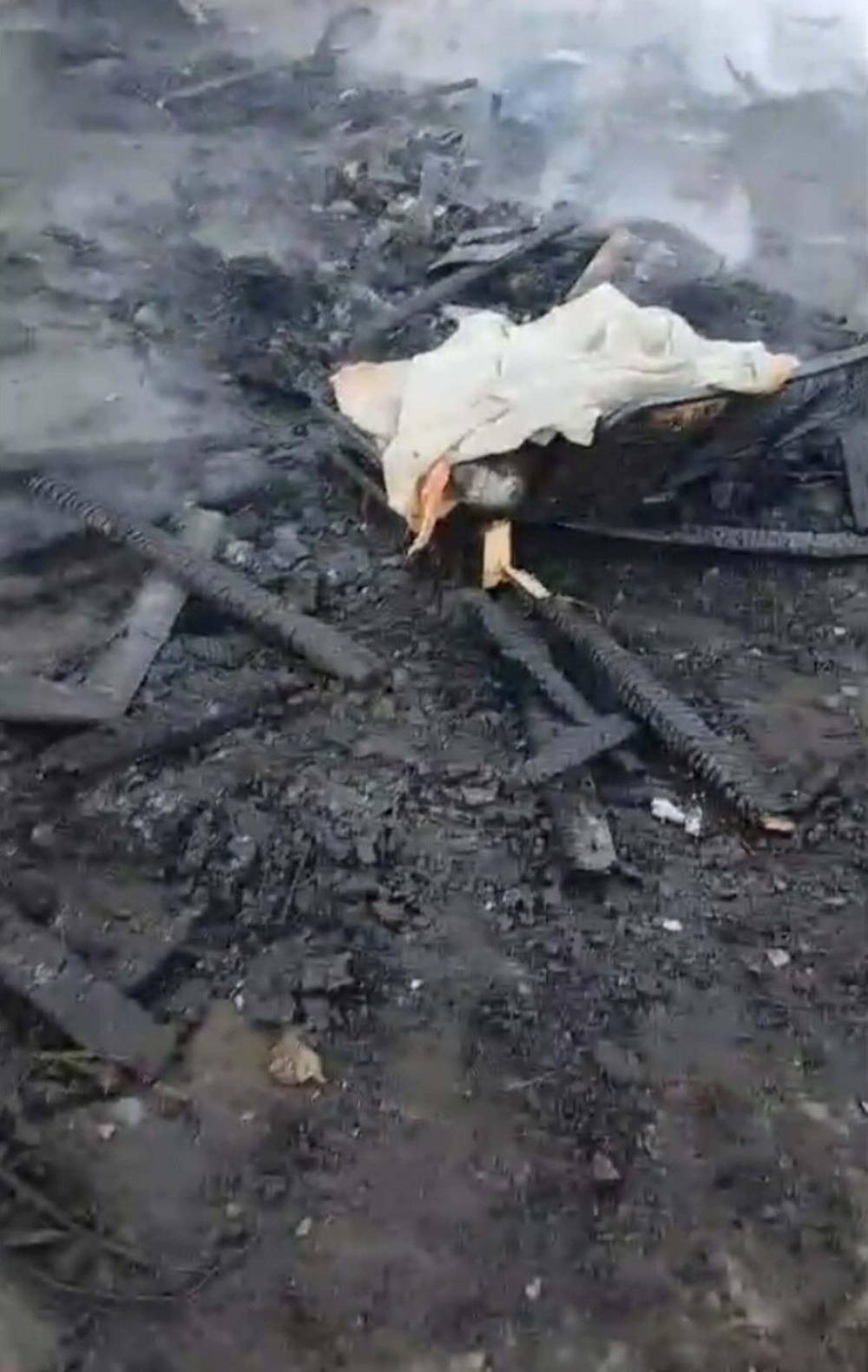 Ayvalık’ta baraka kül oldu! Bir kişinin cansız bedeni bulundu