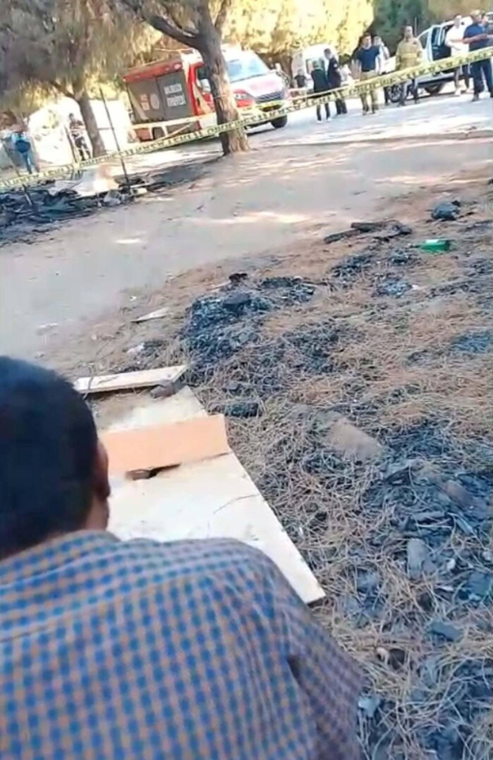 Ayvalık’ta baraka kül oldu! Bir kişinin cansız bedeni bulundu