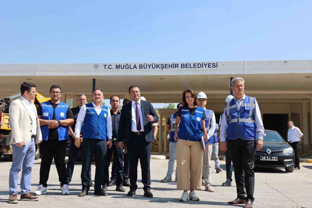 Menteşe’de devam eden yatırımlara yerinde inceleme