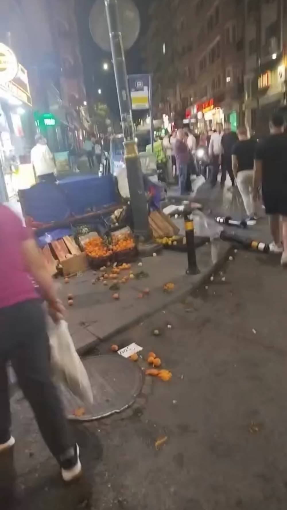 Trafiği birbirine kattı! Şişli saniyelerle ölümden döndüler