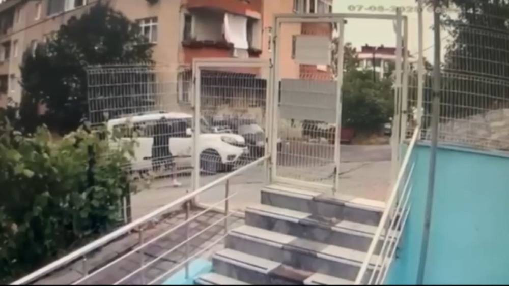 Eyüpsultan’da kan donduran olay! Kamera görüntüleri ortaya çıktı