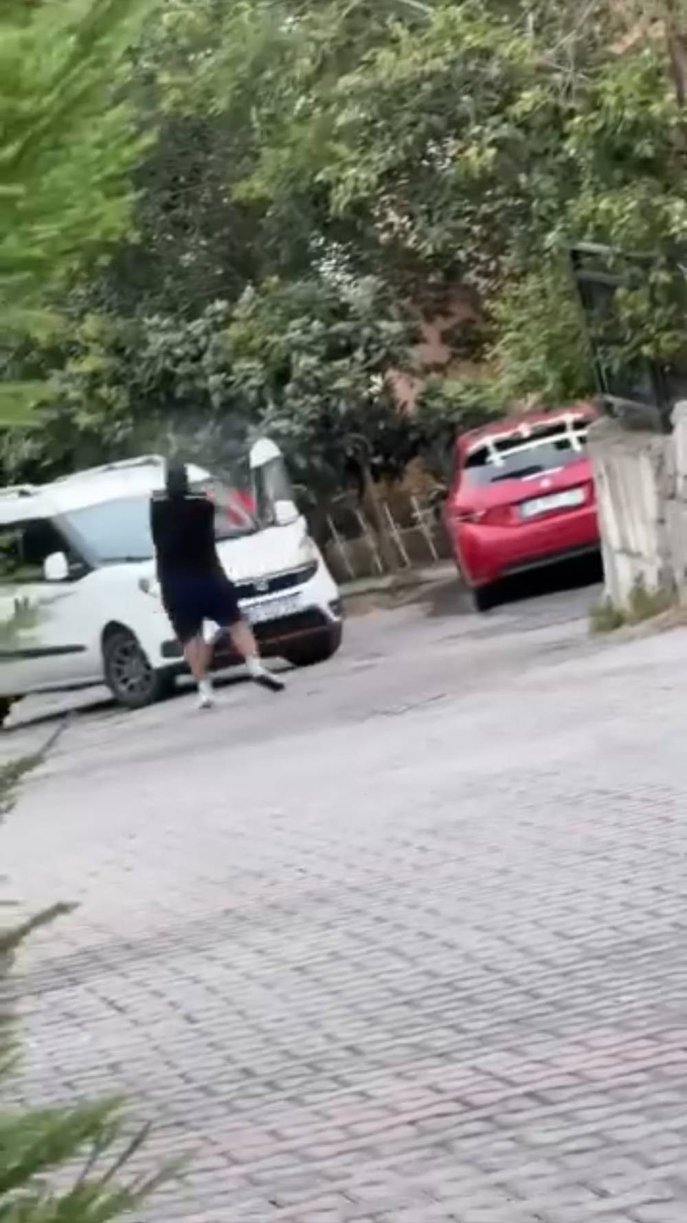 Eyüpsultan’da kan donduran olay! Kamera görüntüleri ortaya çıktı