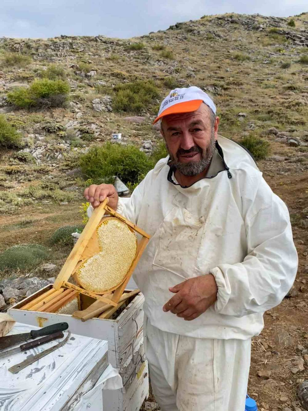 Bozkır’da bal hasadı!