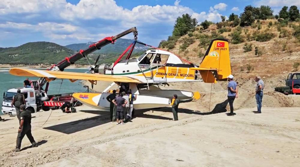 Hava Kuvvetleri nakliye için devrede: Burdur’da uçak kurtarma operasyonu
