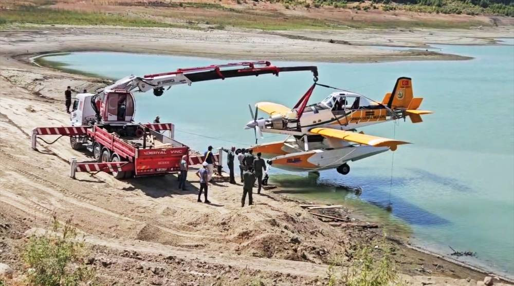 Hava Kuvvetleri nakliye için devrede: Burdur’da uçak kurtarma operasyonu