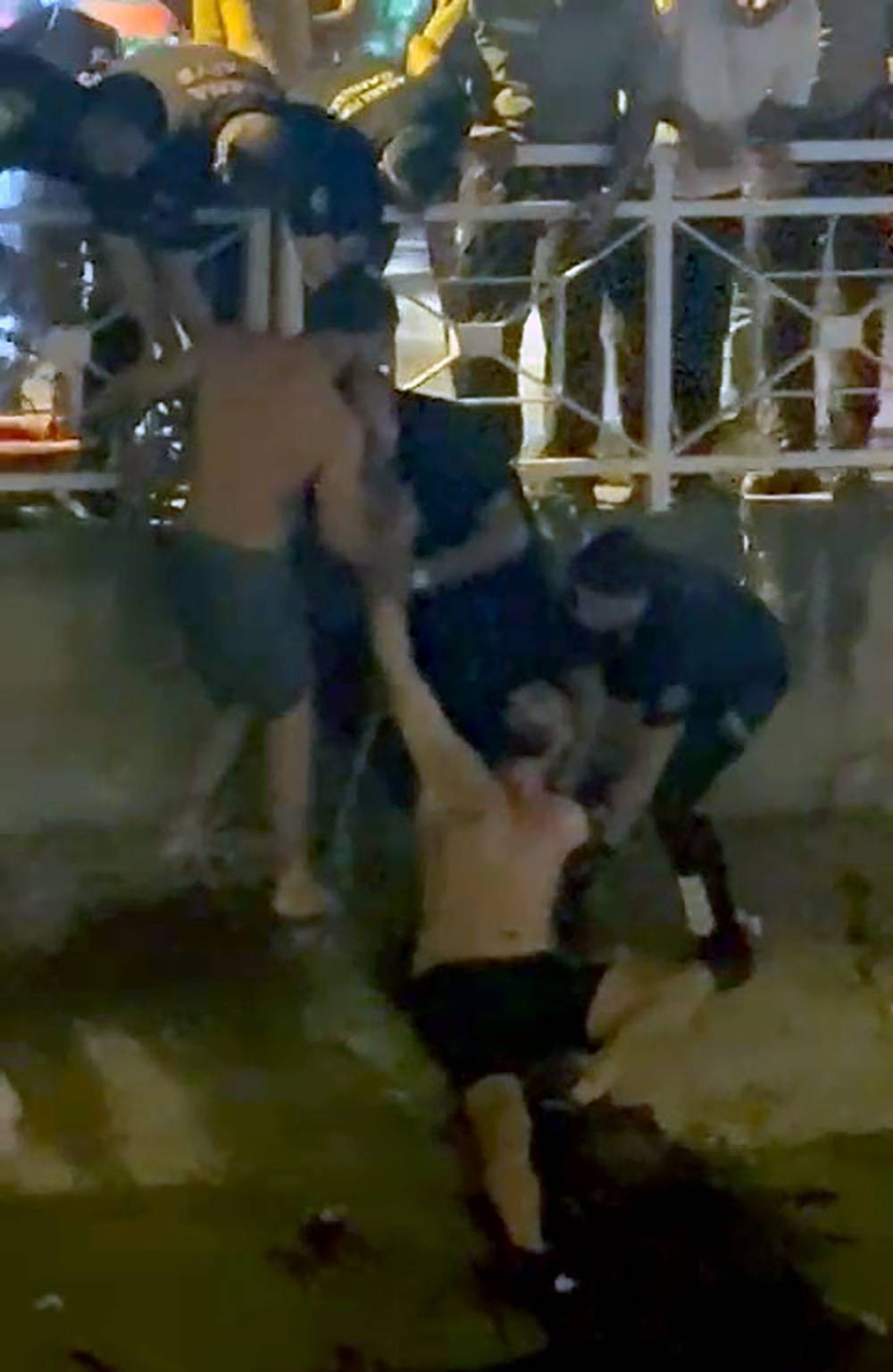 Polisten kaçarken canından oluyordu! Ölümle burun buruna geldi! Sulama kanalında nefes kesen kurtarma