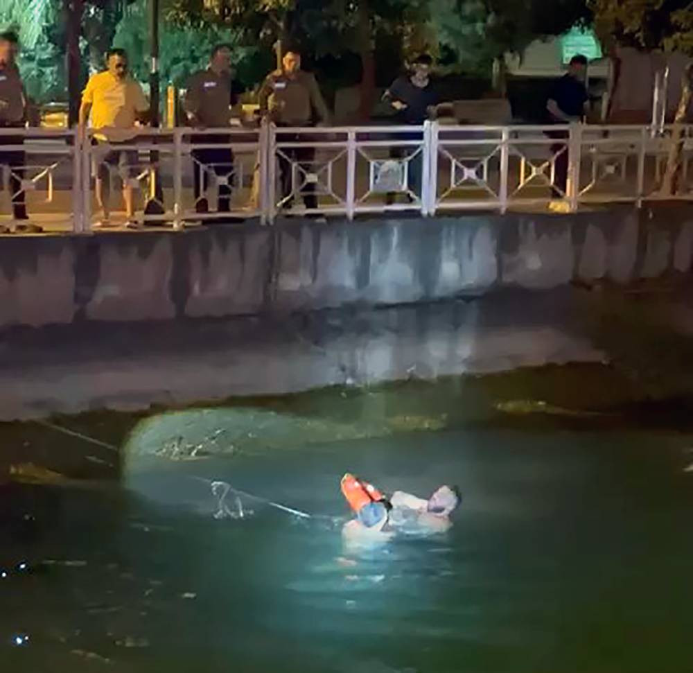 Polisten kaçarken canından oluyordu! Ölümle burun buruna geldi! Sulama kanalında nefes kesen kurtarma