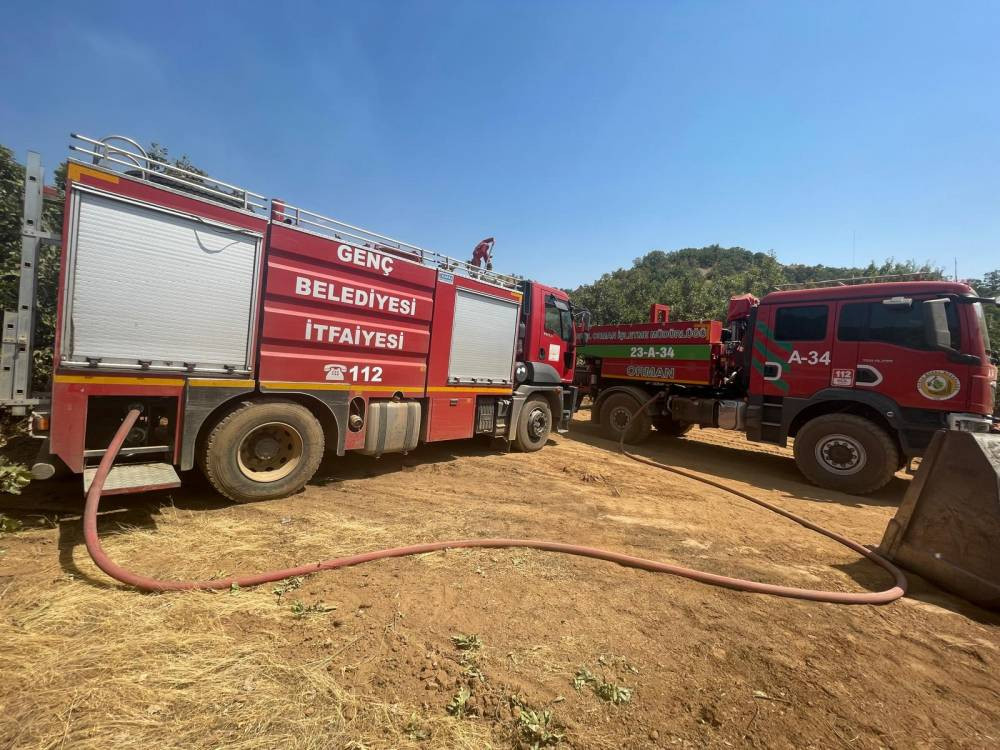 Bingöl’de orman yangını paniği: Helikopter devrede!
