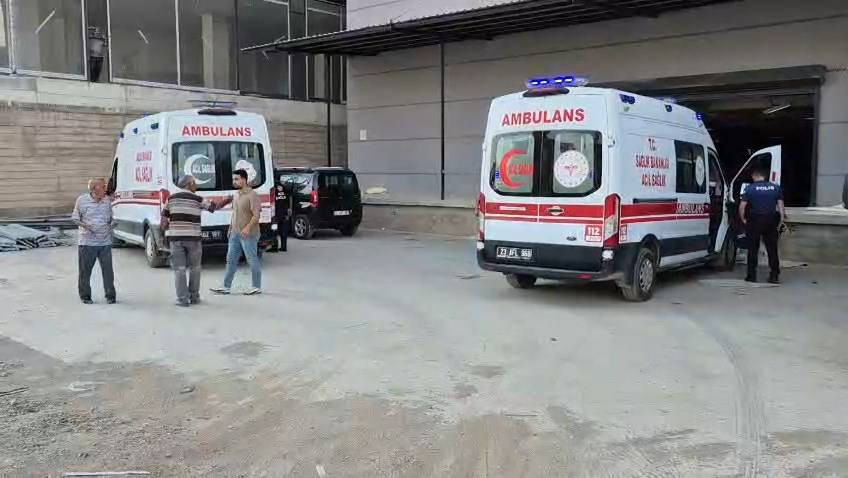 Elazığ’da iskele çöktü: 2 işçi yaralı