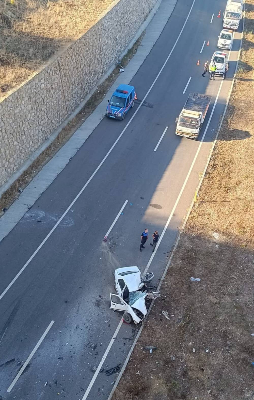 Sakarya'da ters yön hatasının bedelini ağır ödedi
