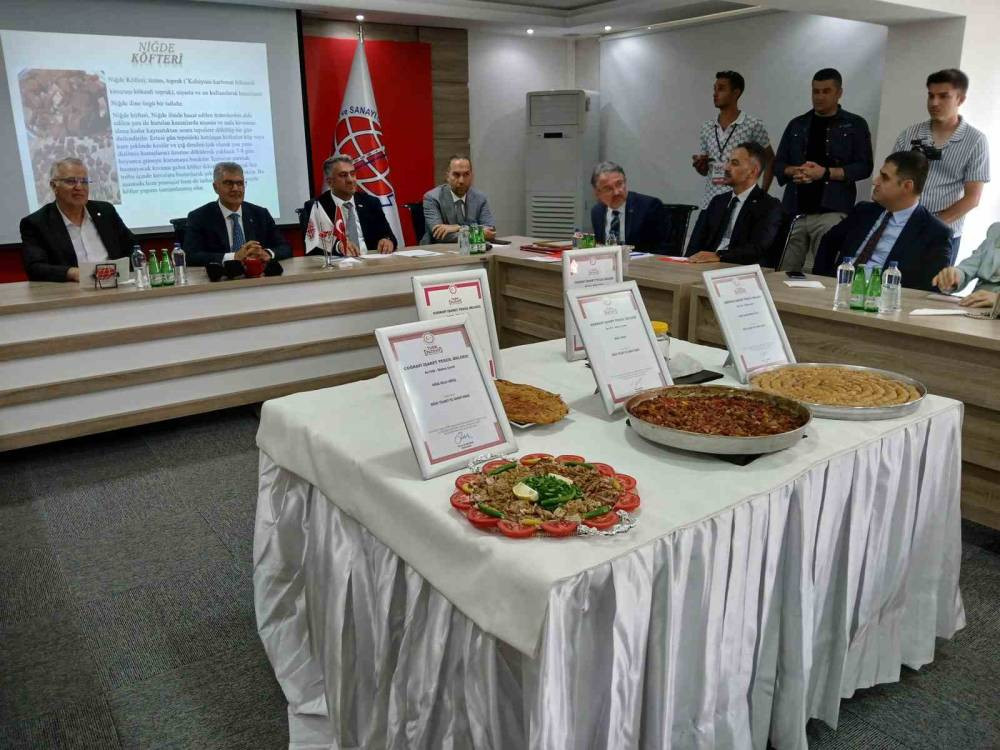 Niğde’nin tatlı zaferi: Sarım Burma resmen tescilli!