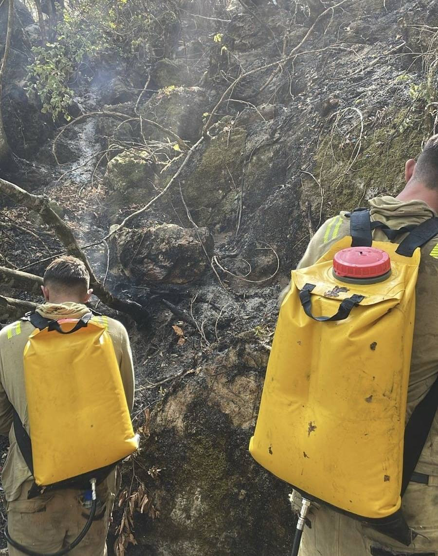 Bartın'da kayalıklarda can pazarı! Orman işçileri alevlerin arasında kaldı
