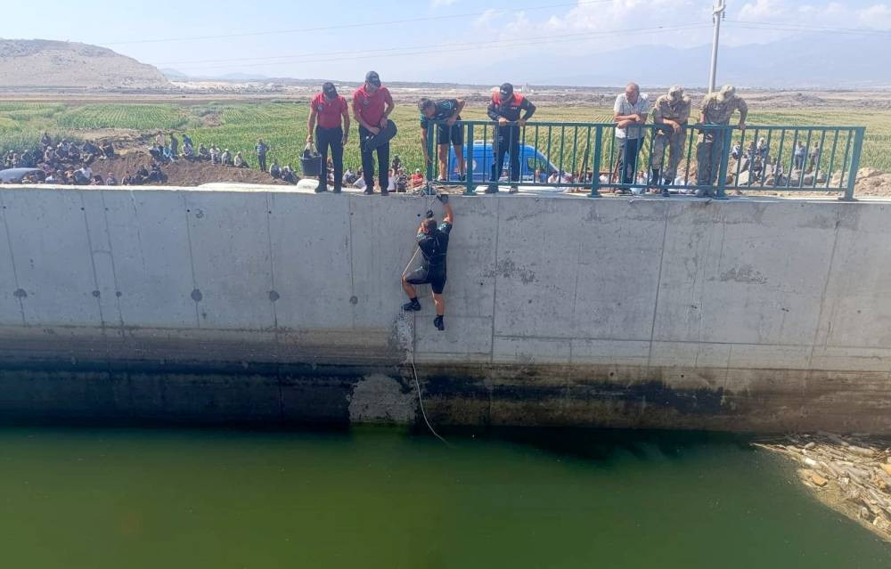 Sulama kanalında feci son! 8 yaşındaki Halil'de acı haber