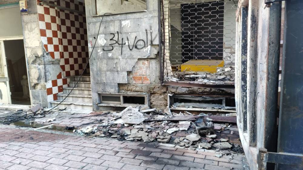 Demir kesimi faciaya yol açtı! İstanbul’da korku dolu anlar