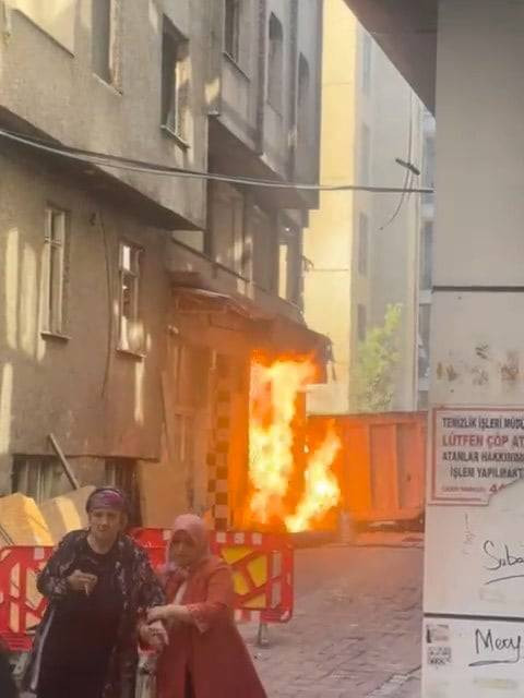 Demir kesimi faciaya yol açtı! İstanbul’da korku dolu anlar