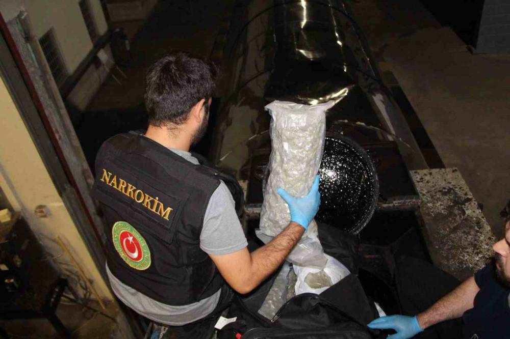 Kapıkule’deki tankerden 114 kilo uyuşturucu çıktı