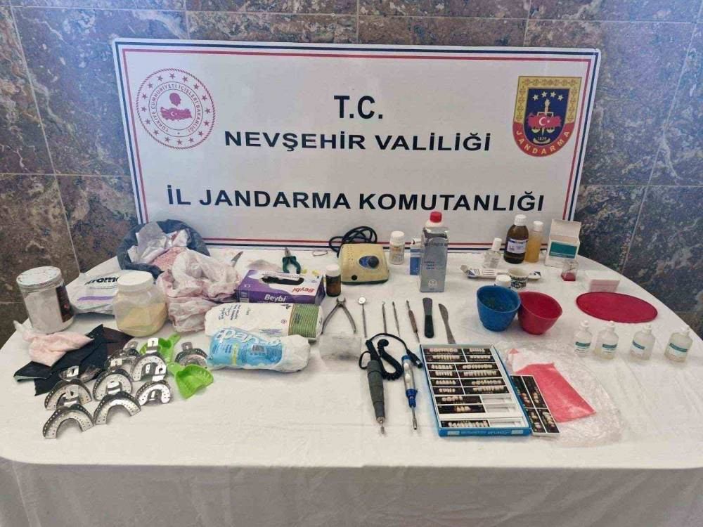 Seyyar dişçiler Nevşehir’de enselendi: Malzemeler şoke etti!