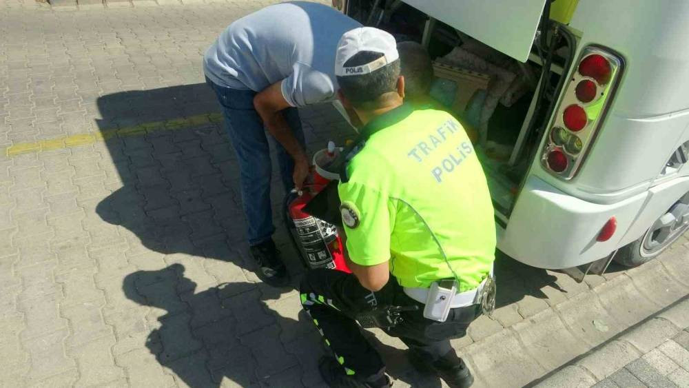 Menteşe’de okul servisleri denetleniyor
