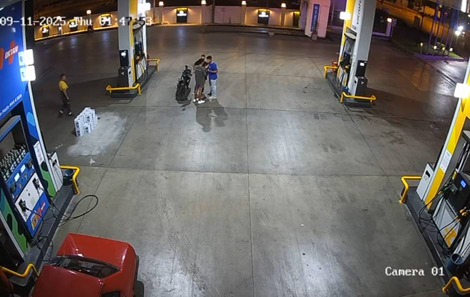 Tek yumruk yetti! Kamera böyle görüntüledi