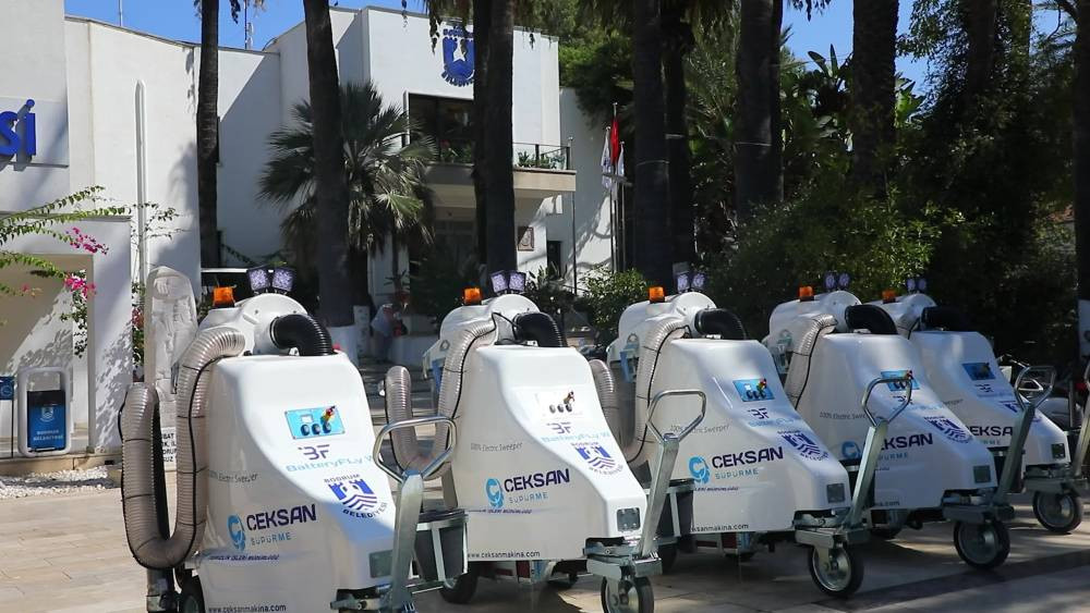 Bodrum’da temizlikte yeni dönem: Elektrikli araçlar yollarda!