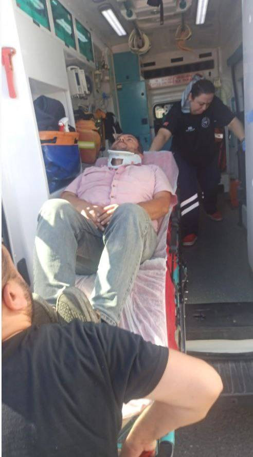 TEM’de damper şoku! TIR sürücüsü yaralandı