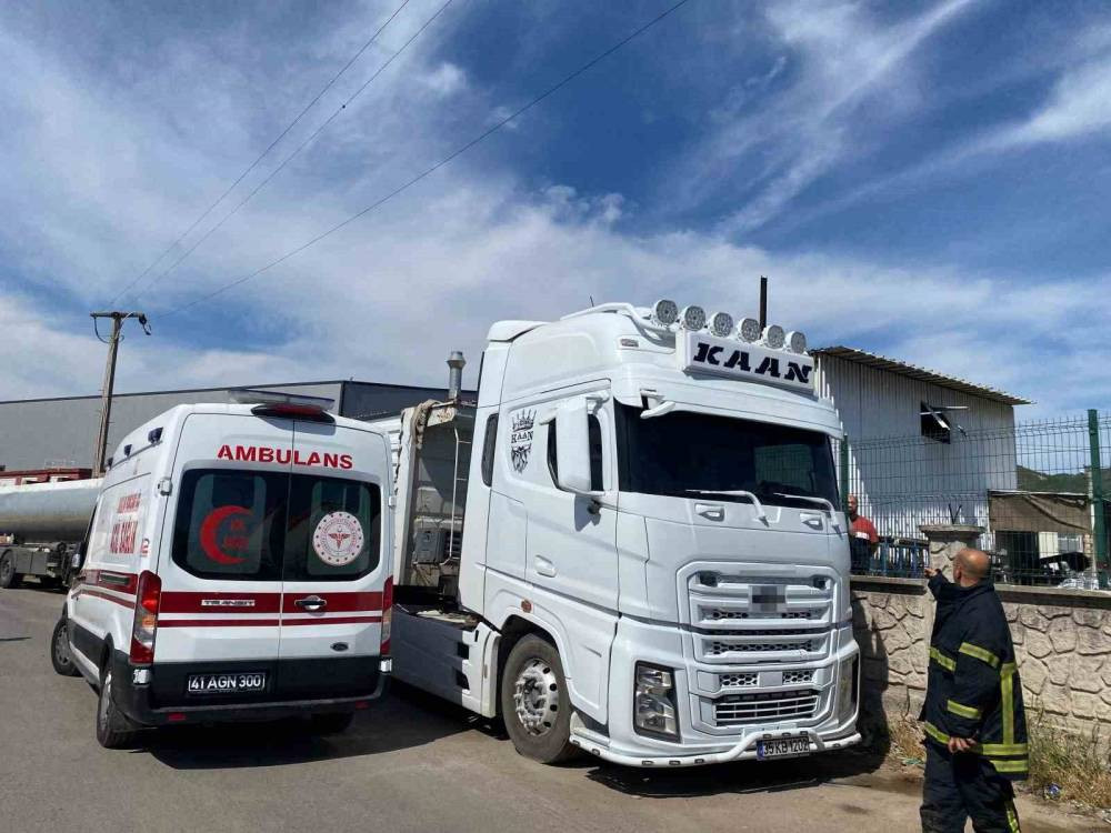 Damperin ölümcül teması! Sürücü akıma kapıldı