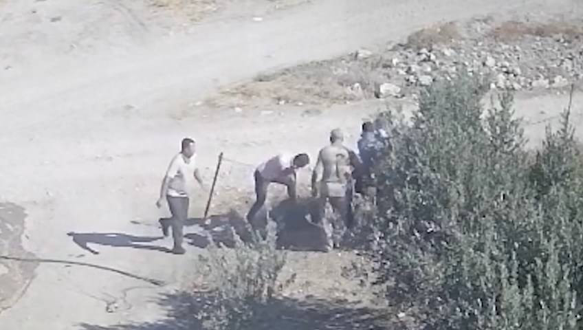 Kuzenler sondaj kavgası kanlı bitti