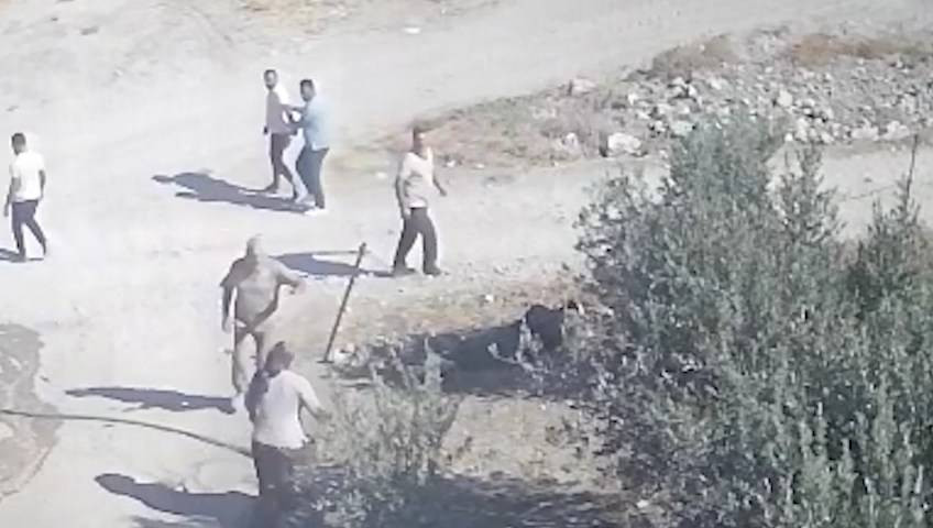 Kuzenler sondaj kavgası kanlı bitti