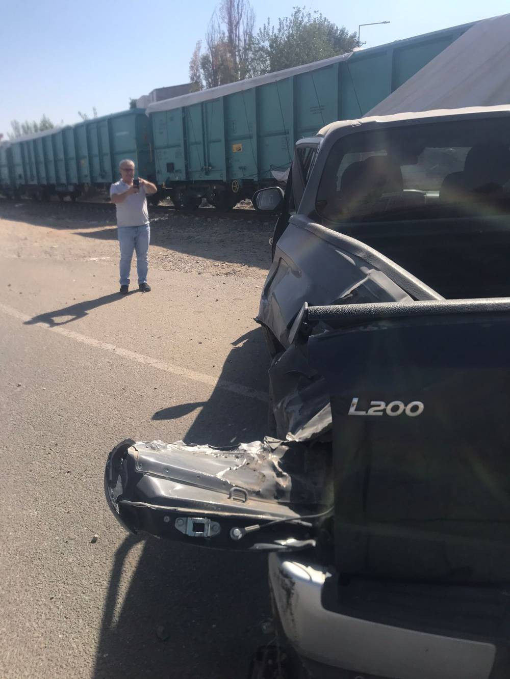 Hemzemin geçitte korku dolu anlar