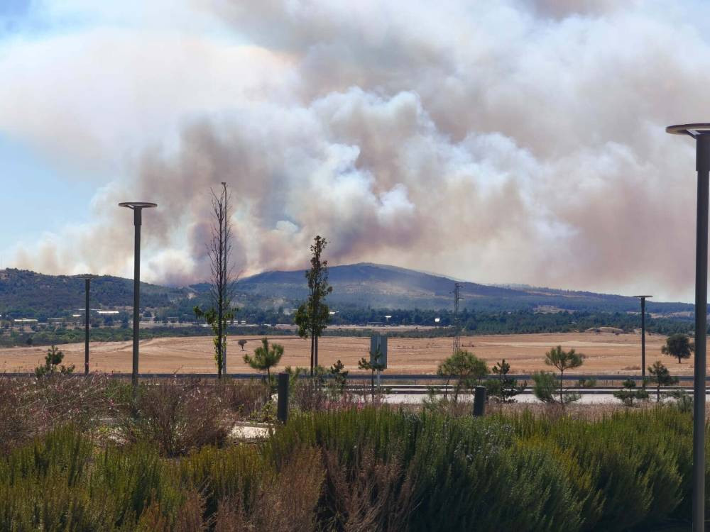 Gelibolu’da yangın alarmı: Ekipler teyakkuzda!