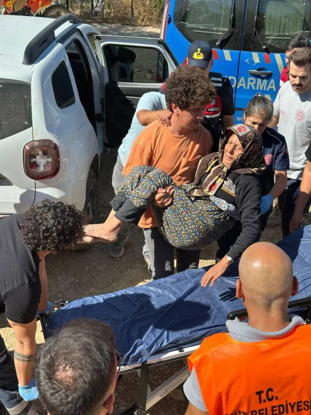 80’lik Safiye Nine dronla bulundu!