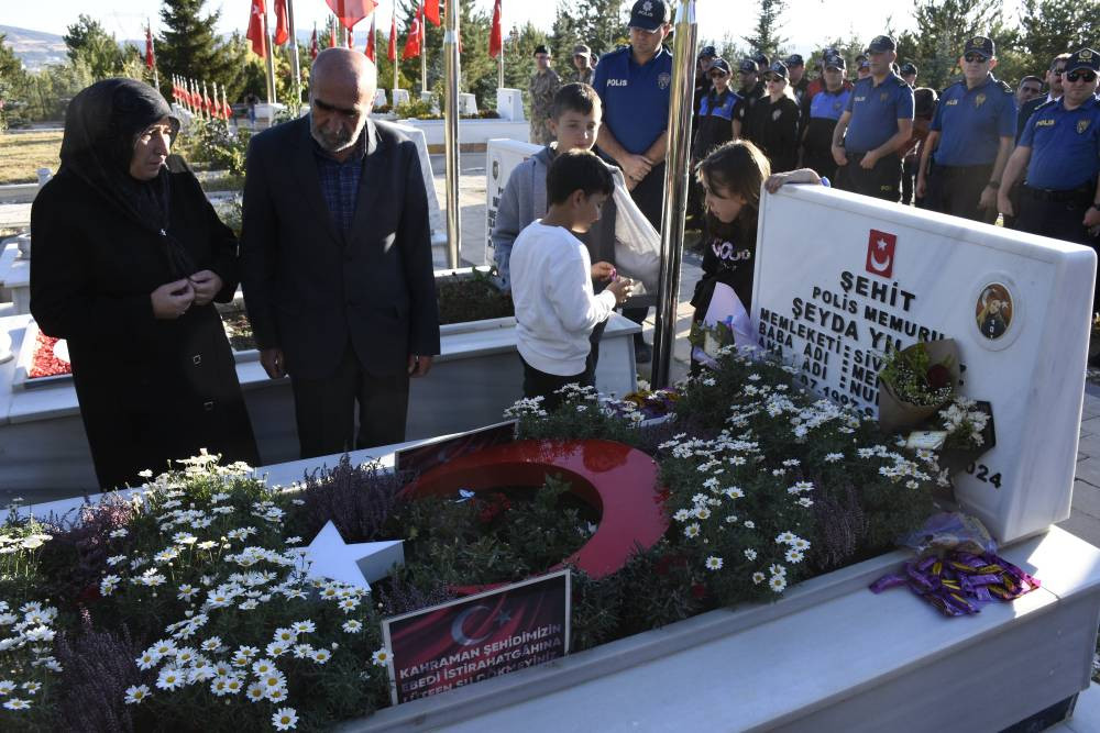 Ümraniye’nin kahraman polisi Şeyda Yılmaz Sivas’ta unutulmadı