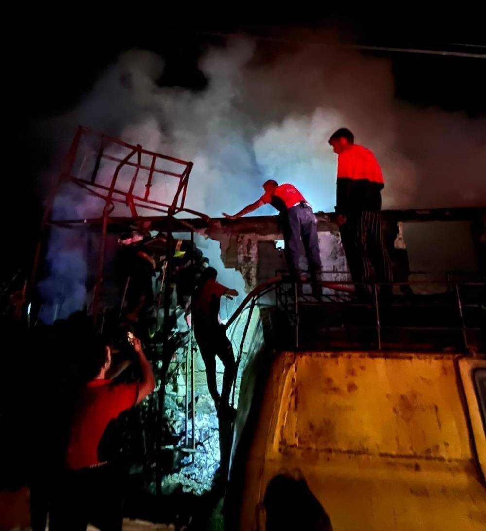 Mersin’de nene ve torun yangında hayatını kaybetti