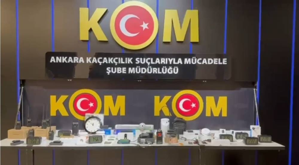 Gizliliği ihlal eden cihazlar ele geçirildi! İnternet üzerinden satış yapan şüpheli yakalandı