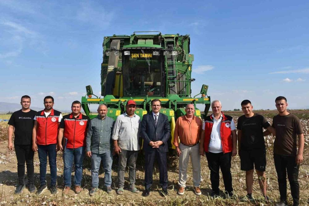 ‘Beyaz Altın’da ilk hasat!