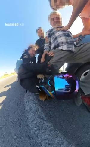 Kayseri'de trafik dehşeti! Yol verme kavgasında yumruklar konuştu