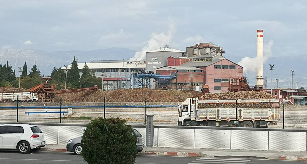 Şeker fabrikasında işçilerini rahatlatan haber! Tahliye sistemindeki arıza giderildi