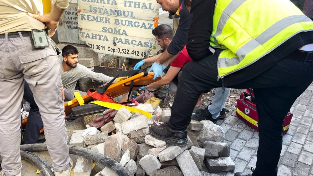 Yüksek gerilim felaketi! İşçi biranda yere yığıldı