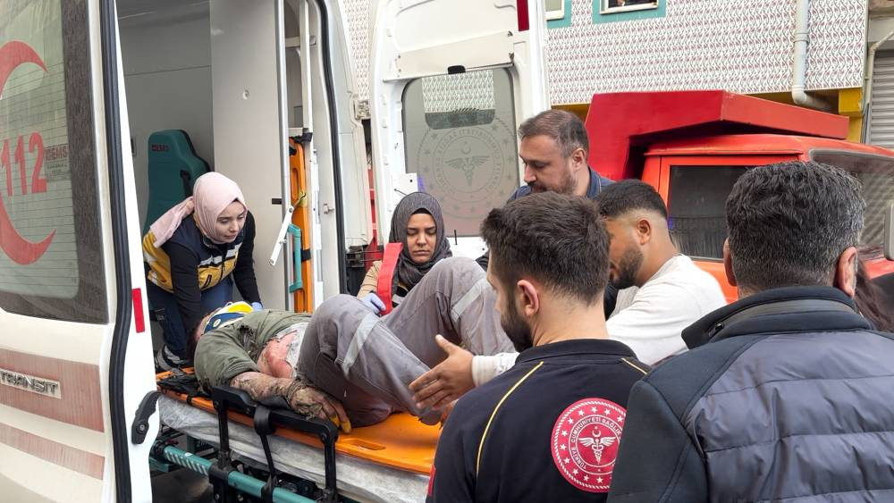 Yüksek gerilim felaketi! İşçi biranda yere yığıldı