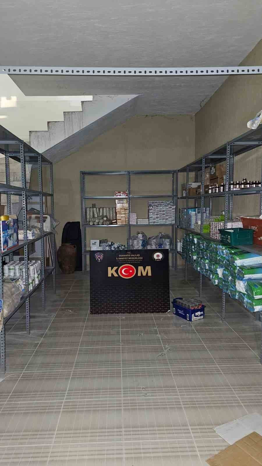 Osmaniye'de ilaç operasyonu! Polis binlercesini ele geçirildi