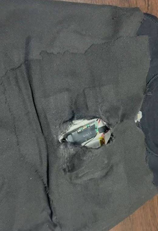 Kıyafetine gizlediği cihazla ehliyet sınavını geçemedi