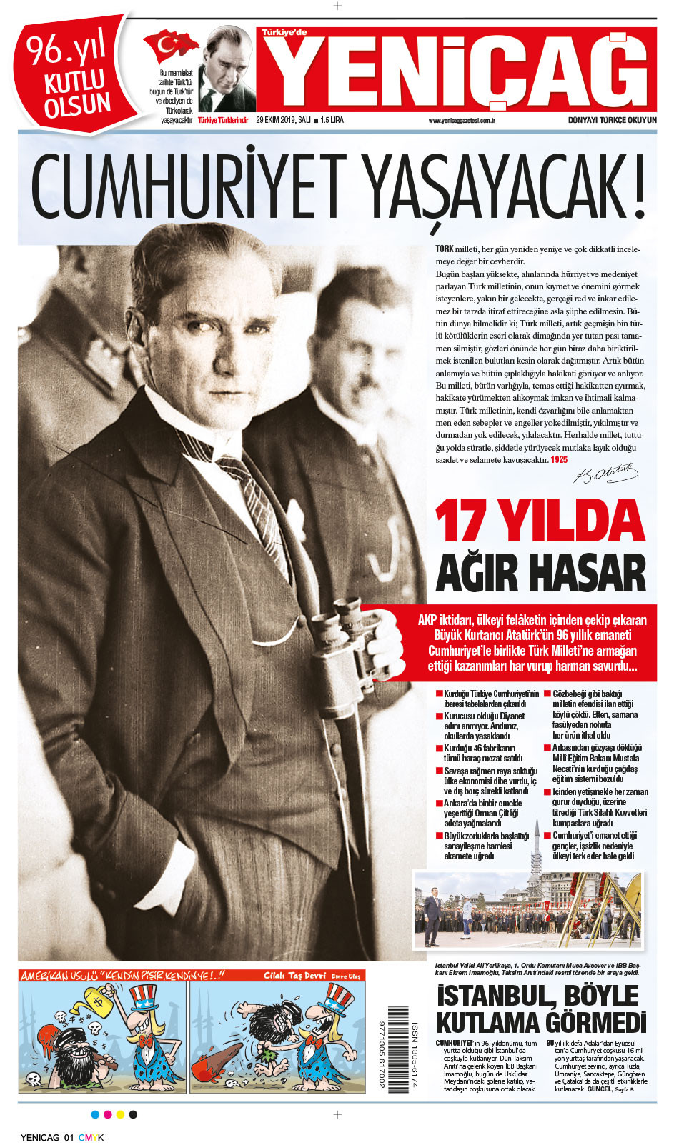 Cumhuriyet yaşayacak! - Resim : 1