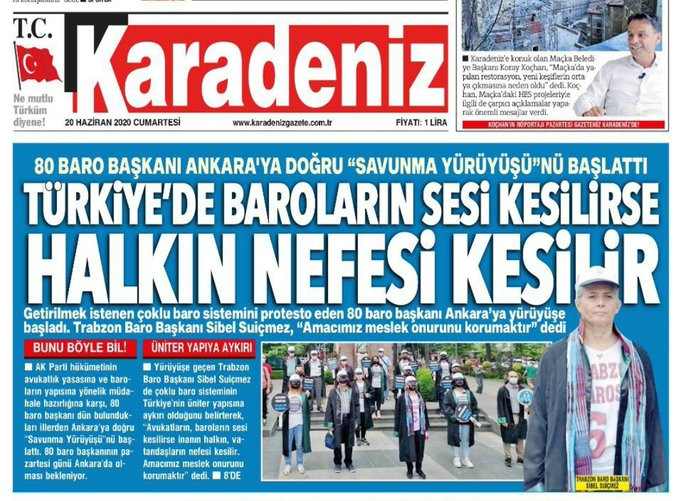 AKP'nin baro teklifine karşı, barolar Ankara'ya yürüyor - Resim : 4