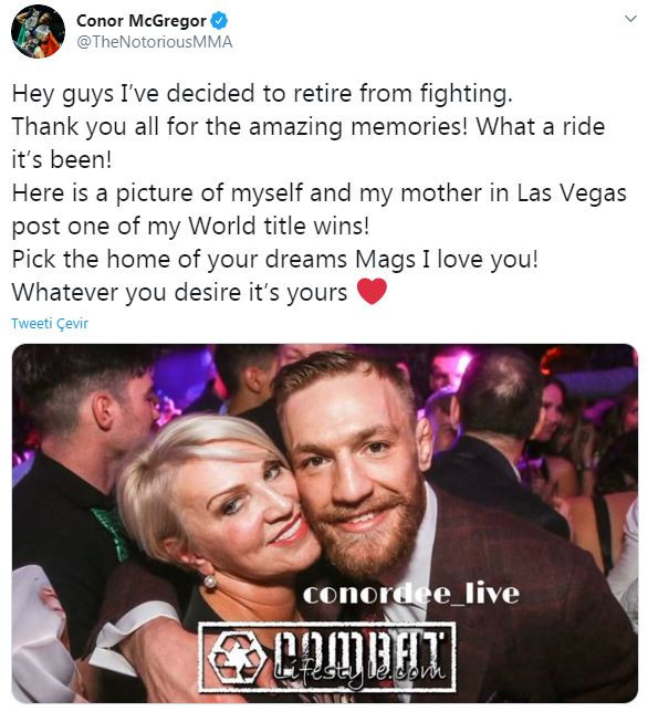Ünlü dövüşçü Conor McGregor dövüşü yine bıraktı - Resim : 1