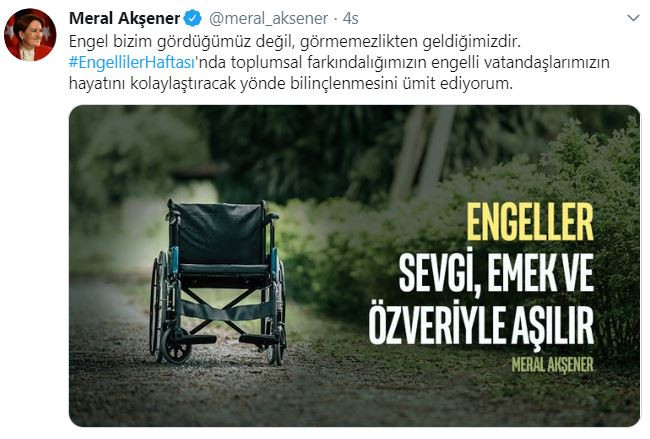 Akşener Twitter'dan paylaştı (10 Mayıs 2019) - Resim : 1